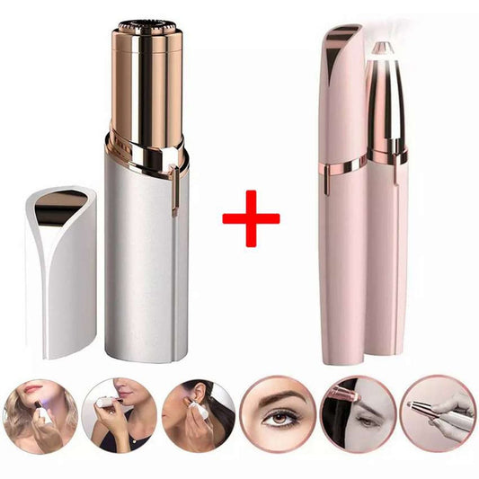 Kit Facial Depilador De Cejas + Depilador Facial