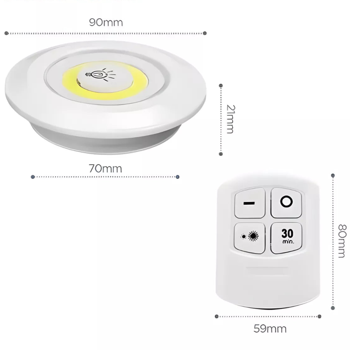 Lámparas Luz Led X3 Portátil