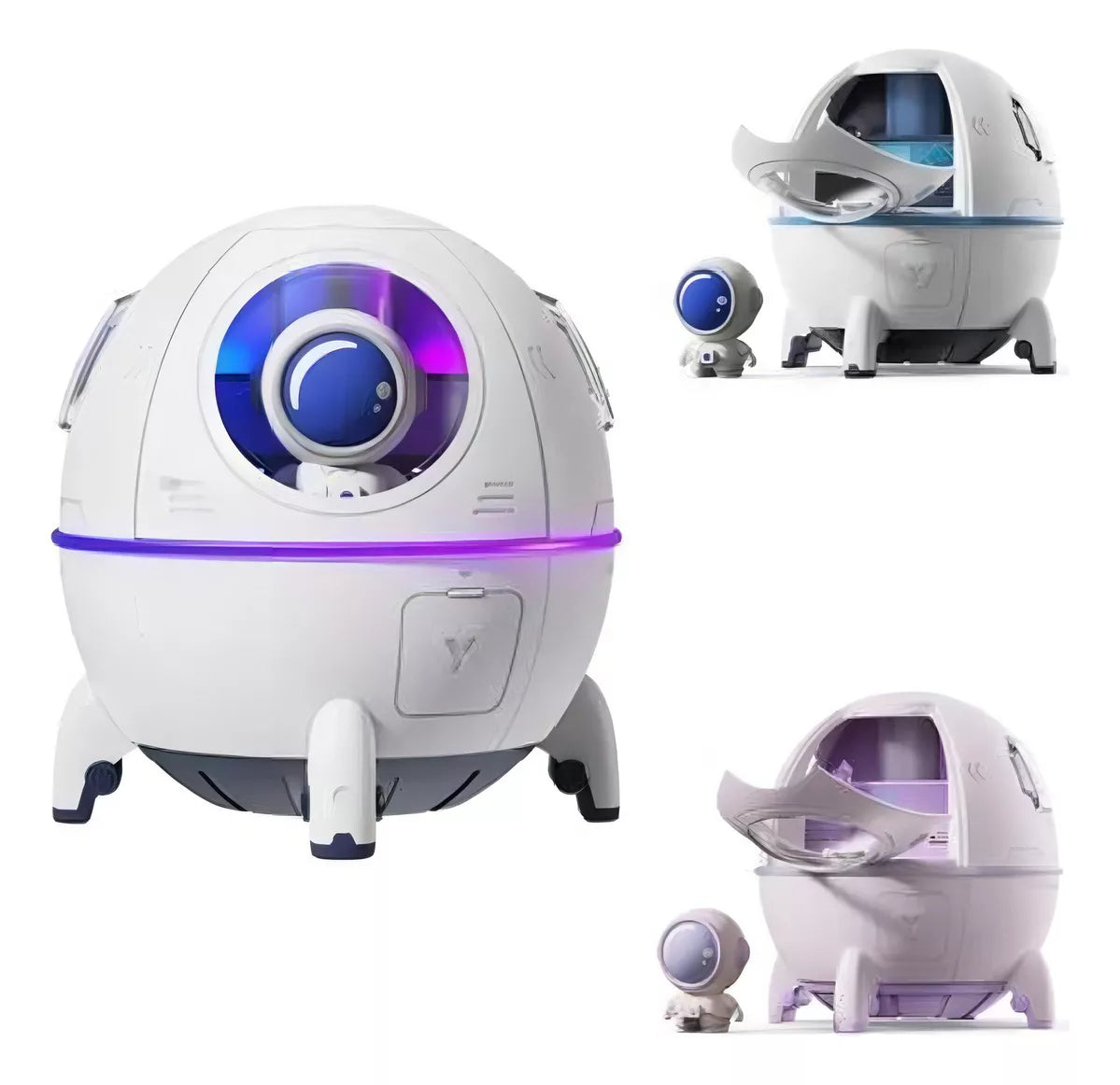 Humidificador Astronauta En Cápsula