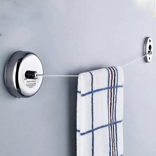 Tendedero Retráctil Colgante Pared Ajustable Ropa