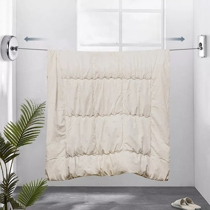 Tendedero Retráctil Colgante Pared Ajustable Ropa