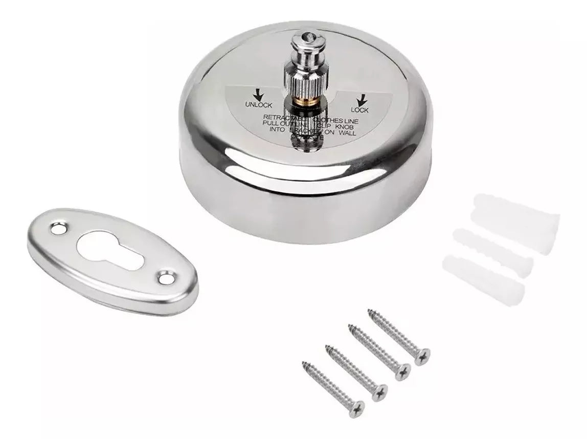Tendedero Retráctil Colgante Pared Ajustable Ropa
