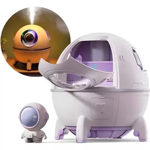 Humidificador Astronauta En Cápsula