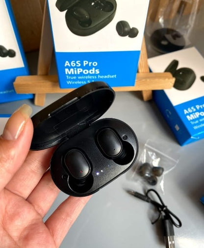 Audífonos Inalámbricos Mipods A6S Bluetooth 5.0