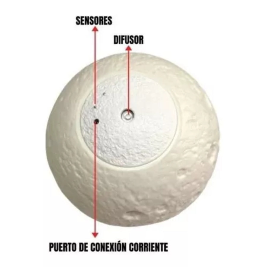 Humificador  Lámpara Luna  Difusor Aroma Luces Eléctrico