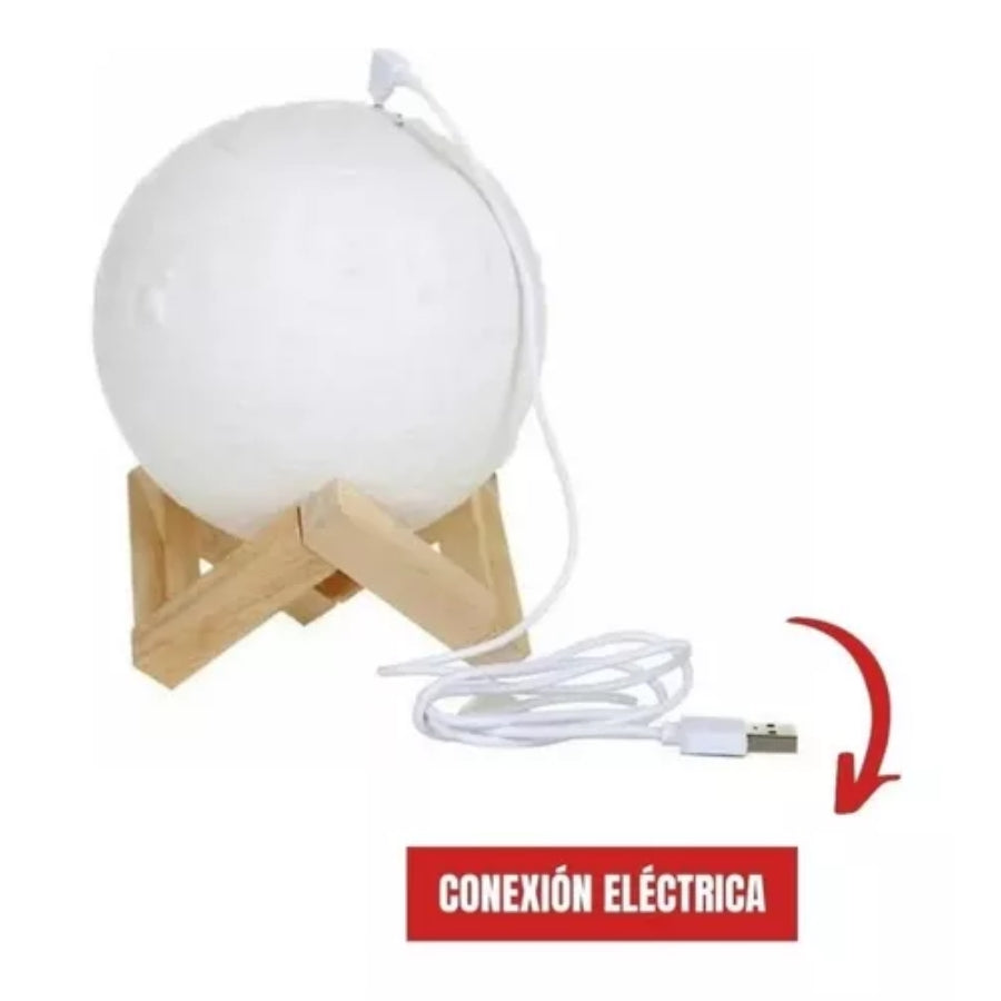 Humificador  Lámpara Luna  Difusor Aroma Luces Eléctrico